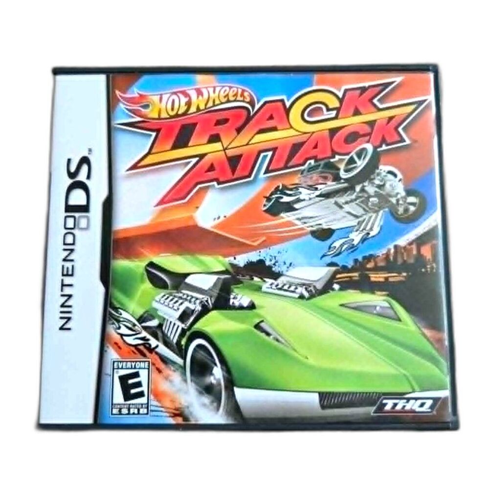 Hot Wheels Track Attack Nintendo DS 3DS (CIB) Tested